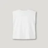 T-shirt con dettagli a frange T-shirt con dettagli a frange