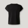 T-shirt con dettagli floreali traforati T-shirt con dettagli floreali traforati
