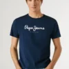 T-shirt con logo dalla vestibilità regolare T-shirt con logo dalla vestibilità regolare