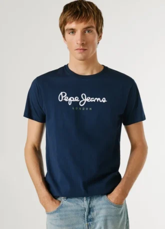 t shirt con logo dalla vestibilit regolare 1 2 330x456 - T-shirt con logo dalla vestibilit&agrave; regolare