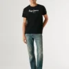 T-shirt con logo dalla vestibilità regolare T-shirt con logo dalla vestibilità regolare