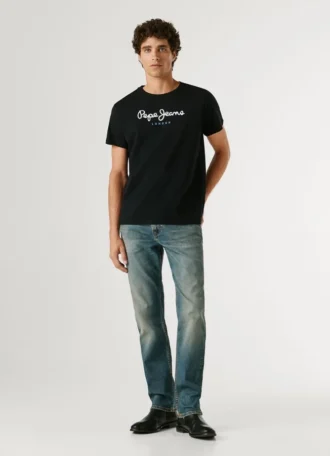 t shirt con logo dalla vestibilit regolare 2 1 330x456 - T-shirt con logo dalla vestibilit&agrave; regolare