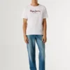 T-shirt con logo dalla vestibilità regolare T-shirt con logo dalla vestibilità regolare