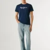 T-shirt con logo dalla vestibilità regolare T-shirt con logo dalla vestibilità regolare