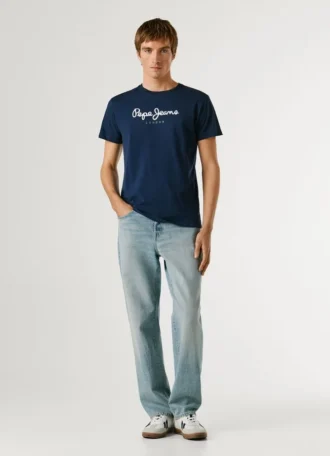 t shirt con logo dalla vestibilit regolare 2 2 330x456 - T-shirt con logo dalla vestibilit&agrave; regolare