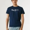 T-shirt con logo dalla vestibilità regolare T-shirt con logo dalla vestibilità regolare