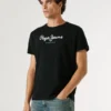 T-shirt con logo dalla vestibilità regolare T-shirt con logo dalla vestibilità regolare
