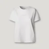 T-shirt con logo in strass T-shirt con logo in strass