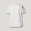 T-shirt con logo in strass T-shirt con logo in strass