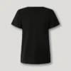T-shirt con logo in strass T-shirt con logo in strass