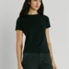 T-shirt con logo W11 ricamato T-shirt con logo W11 ricamato