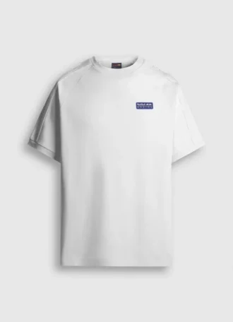 T-shirt con maniche raglan in interlock