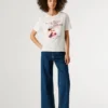 T-shirt con stampa artistica T-shirt con stampa artistica