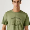 T-shirt con stampa artistica T-shirt con stampa artistica
