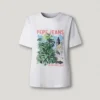 T-shirt con stampa artistica T-shirt con stampa artistica