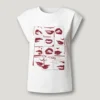 T-shirt con stampa artistica T-shirt con stampa artistica