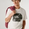 T-shirt con stampa fotografica e vestibilità regolare T-shirt con stampa fotografica e vestibilità regolare