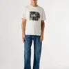 T-shirt con stampa fotografica e vestibilità regolare T-shirt con stampa fotografica e vestibilità regolare