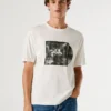 T-shirt con stampa fotografica e vestibilità regolare T-shirt con stampa fotografica e vestibilità regolare