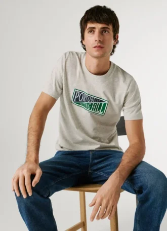 T-shirt con stampa grafica, vestibilità regolare