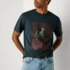 T-shirt con stampa grafica, vestibilità regolare T-shirt con stampa grafica, vestibilità regolare