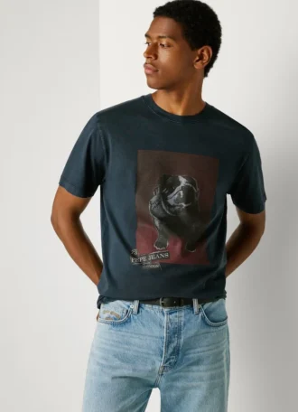 T-shirt con stampa grafica, vestibilità regolare