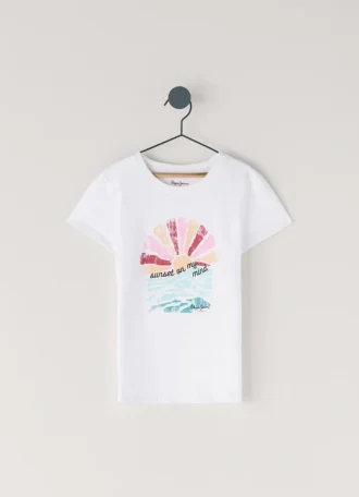 T-shirt con stampa grafica, vestibilità regolare