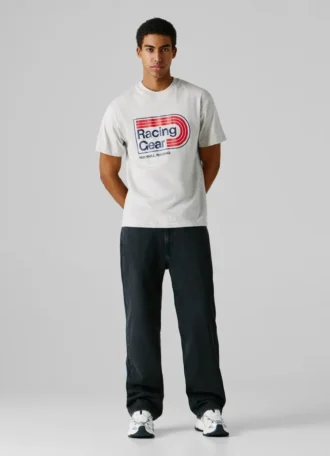 T-shirt con stampa grafica, vestibilità regolare