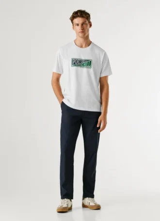 T-shirt con stampa grafica, vestibilità regolare