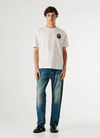 T-shirt con stampa grafica, vestibilità regolare