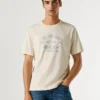 T-shirt con stampa grafica, vestibilità regolare T-shirt con stampa grafica, vestibilità regolare