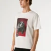 T-shirt con stampa grafica, vestibilità regolare T-shirt con stampa grafica, vestibilità regolare