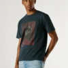 T-shirt con stampa grafica, vestibilità regolare T-shirt con stampa grafica, vestibilità regolare