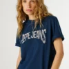 T-shirt con stampa logo T-shirt con stampa logo