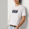 T-shirt con stampa logo