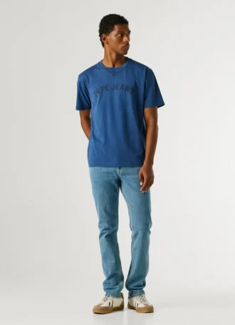 T-shirt con stampa logo