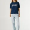 T-shirt con stampa logo T-shirt con stampa logo