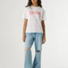 T-shirt con stampa logo T-shirt con stampa logo