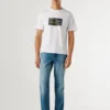 T-shirt con stampa logo