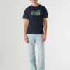 T-shirt con stampa logo