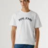 T-shirt con stampa logo T-shirt con stampa logo