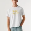 T-shirt con stampa logo T-shirt con stampa logo