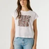 T-shirt con stampa logo T-shirt con stampa logo
