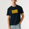 T-shirt con stampa logo