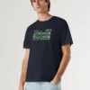 T-shirt con stampa logo