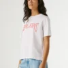 T-shirt con stampa logo T-shirt con stampa logo