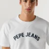 T-shirt con stampa logo T-shirt con stampa logo