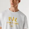 T-shirt con stampa logo T-shirt con stampa logo