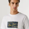 T-shirt con stampa logo