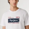 T-shirt con stampa logo